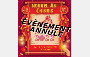 Annulée !!! - Soirée Nouvel An Chinois 