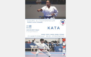 Championnat Midi-Pyrénées Kata et la Coupe Honneur Combat PPB(Coupes pour les enfants) au gymnase Ségusino à Saint-Jory  (31)
