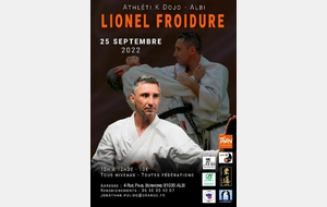 Stage Karaté à Albi avec Lionel FROIDURE
