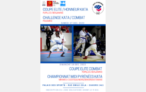 Coupe Elite Combat PB & Championnat Midi Pyrénées Kata MCJSV