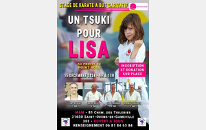 Stage Caritatif  Un TSUKI POUR LISA  à Saint-Orens-de-Gameville(31)